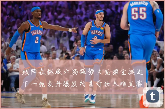 残阵森林狼六场强势力克掘金挺进下一轮麦丹爆发约基奇独木难支赛场复盘：最新赛事动态与深度分析
